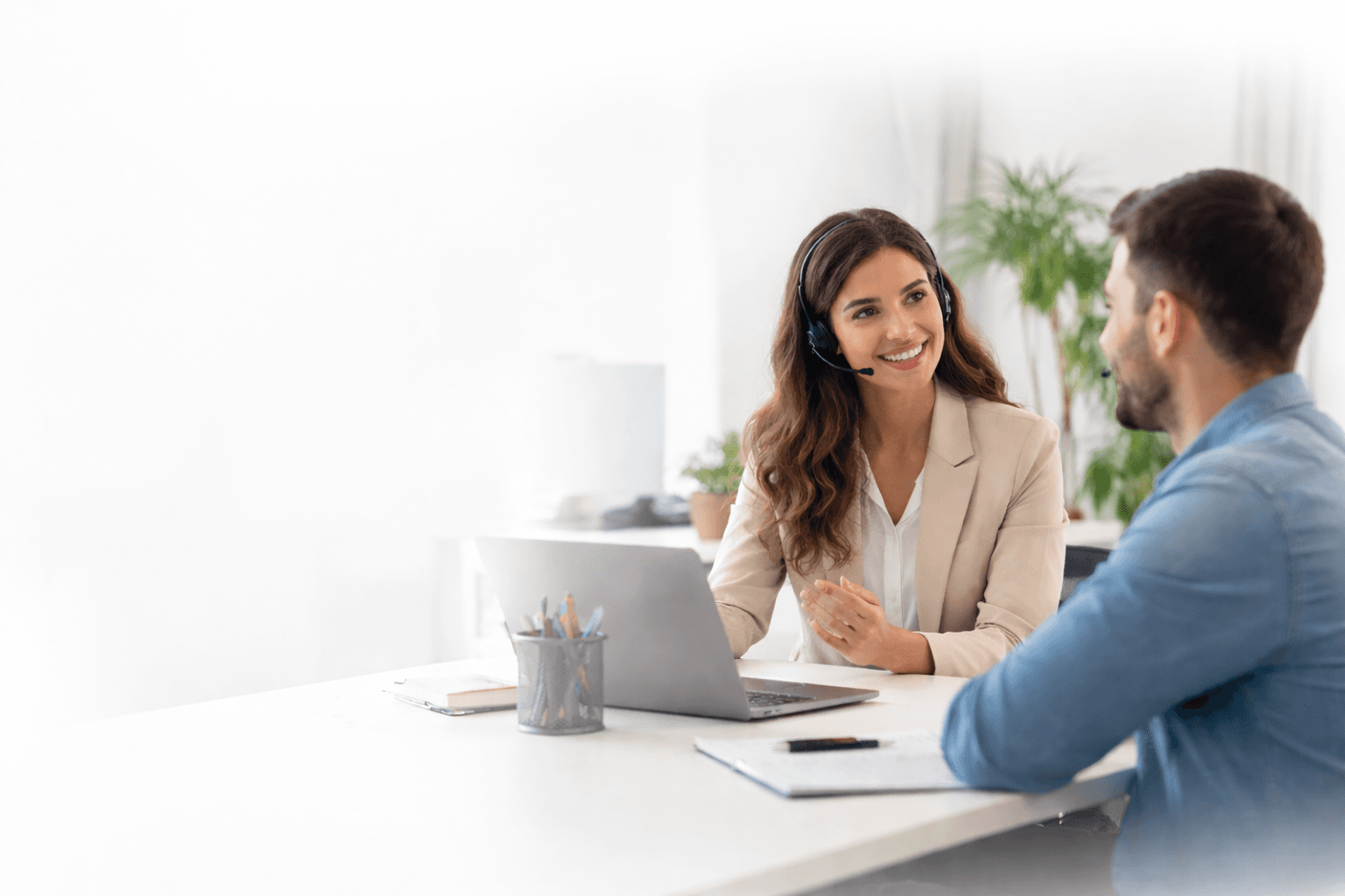 Novariss Bank office meeting